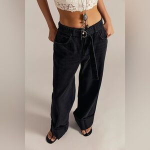 Free People We The Free East Bay Cuffed Jeans